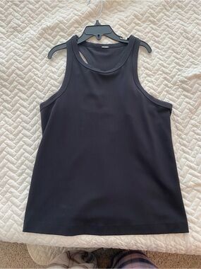 lululemon athletica Black Racerback Tank Top
